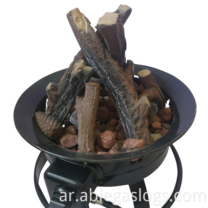 Fake Wood Outdoor Gas Logs Jpg